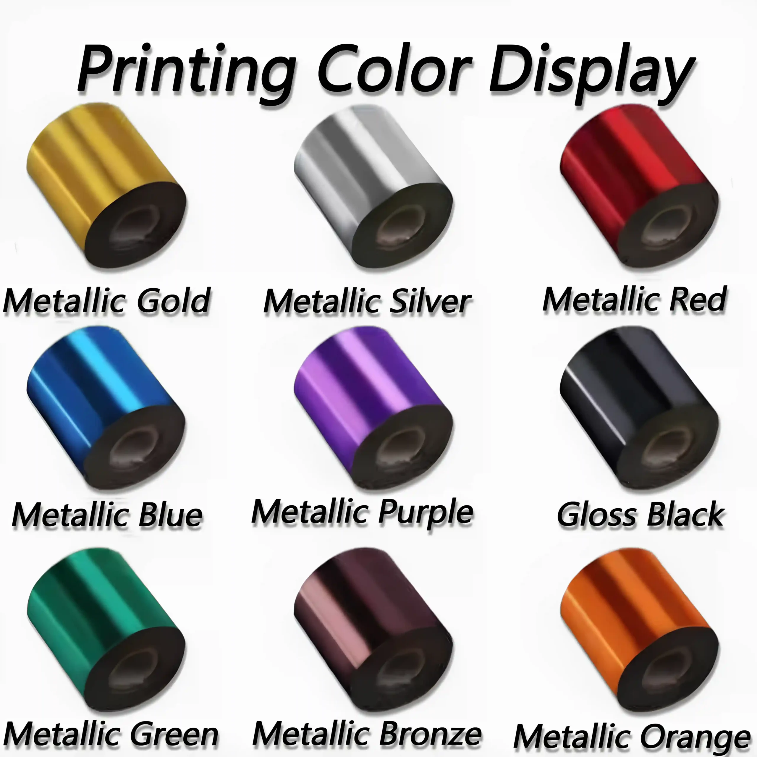 Metallic Hot Foil Color Chart