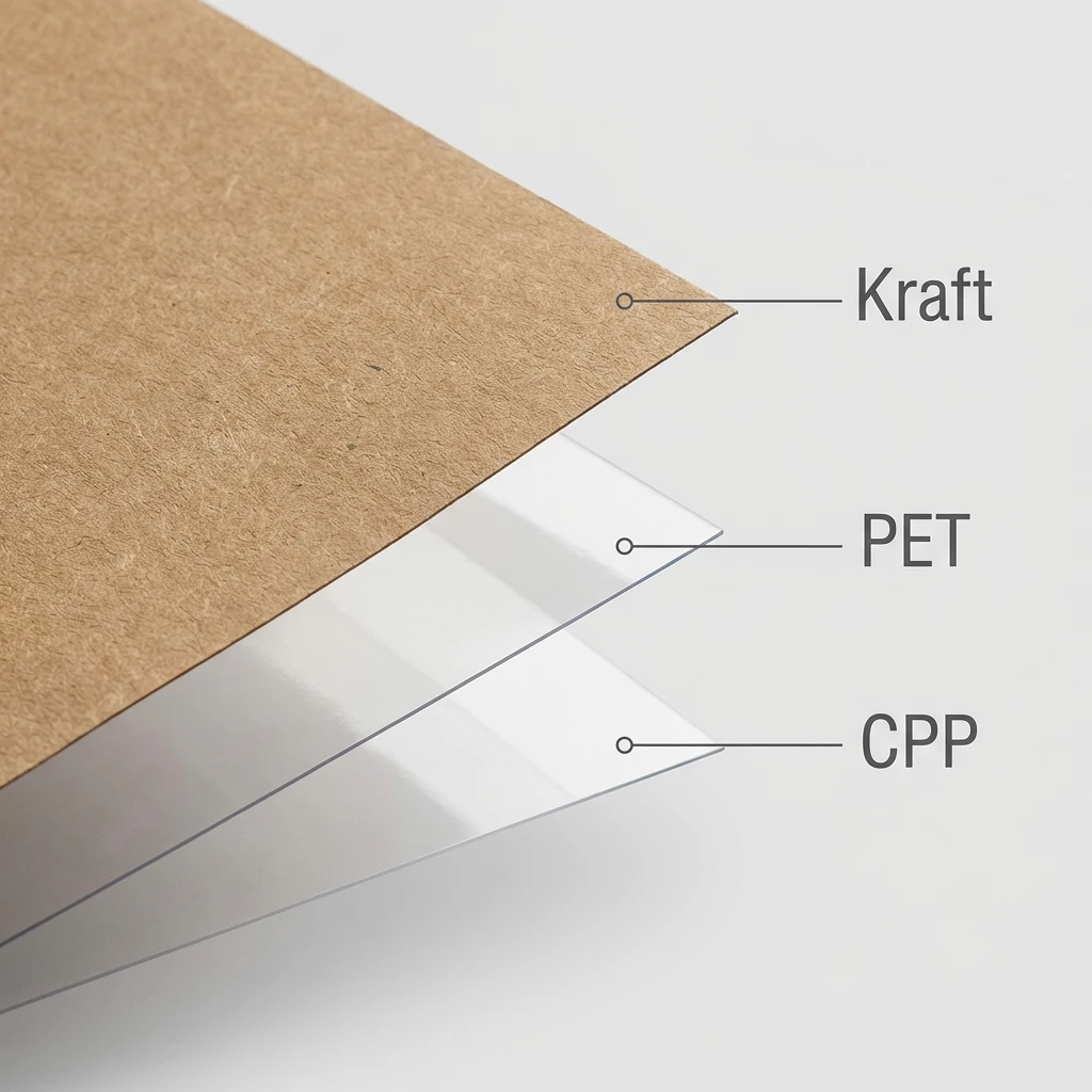 Food Grade CPP Lining and Tin Tie